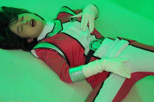 【MINAMO】戦闘後性欲爆発ピンクレンジャー…闘争本能で絶倫解放禁断の特撮SEX！