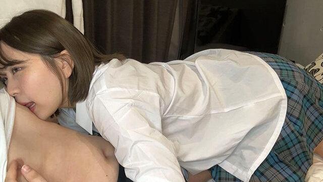 【酒井莉乃】撮りバレ逆転痴女筆おろし…電車下着見せおしおきフェラからハメ撮り中出しラッシュ♡