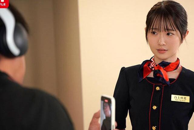 【白上咲花】CAレ×プで極太ペニス馴染み…白目剥き絶頂中出しで快楽覚醒！