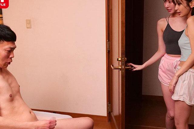 【楓ふうあ 倉木華】美人姉妹の無防備誘惑でオナ猿弟暴走…事故顔射から中出しおねだりラッシュ♡