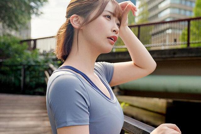 【美園和花】汗と匂いとSEXの巨乳美女…フィットネスウェアびっちょり堪能3本番♡